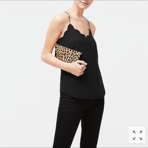 J.Crew Factory Scalloped Cami